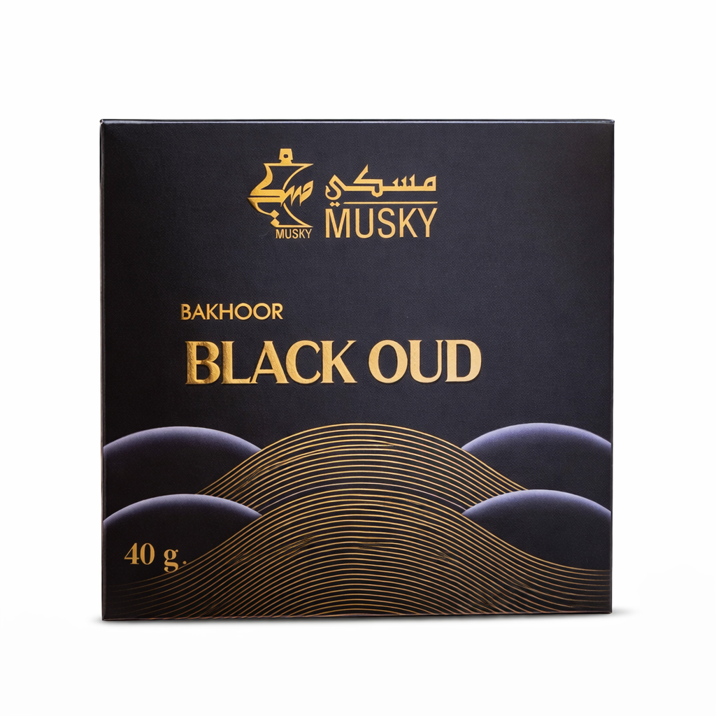 Musky Chocolate Bakhoor - Black OUD(40g)