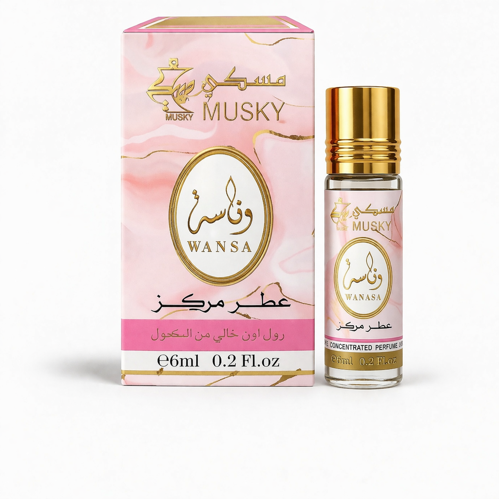 Wanasa - Musky Perfumes Concentrated Perfume Roll On (6ml | 0.2oz)