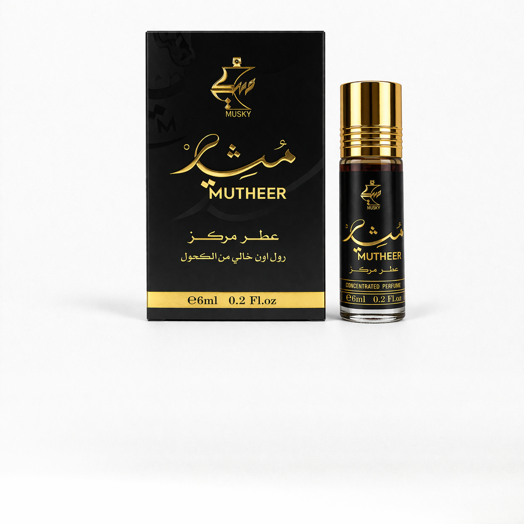 Mutheer- Musky Perfumes Concentrated Perfume Roll On (6ml | 0.2oz)