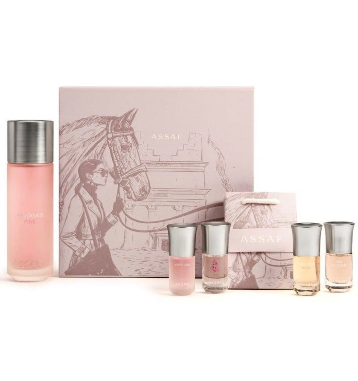 Arrogate pink Ramadan Collection Gift Set - Assaf
Eau de Parfum (1× 200ml)(4x 10ml)