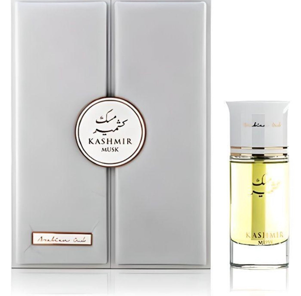 Arabian oud KASHMIR MUSK -EUA DE PARFUM,VAPORISATEUR,NATURAL SPRAY / e100 ml 70 % vol. 3.4 fl. oz.