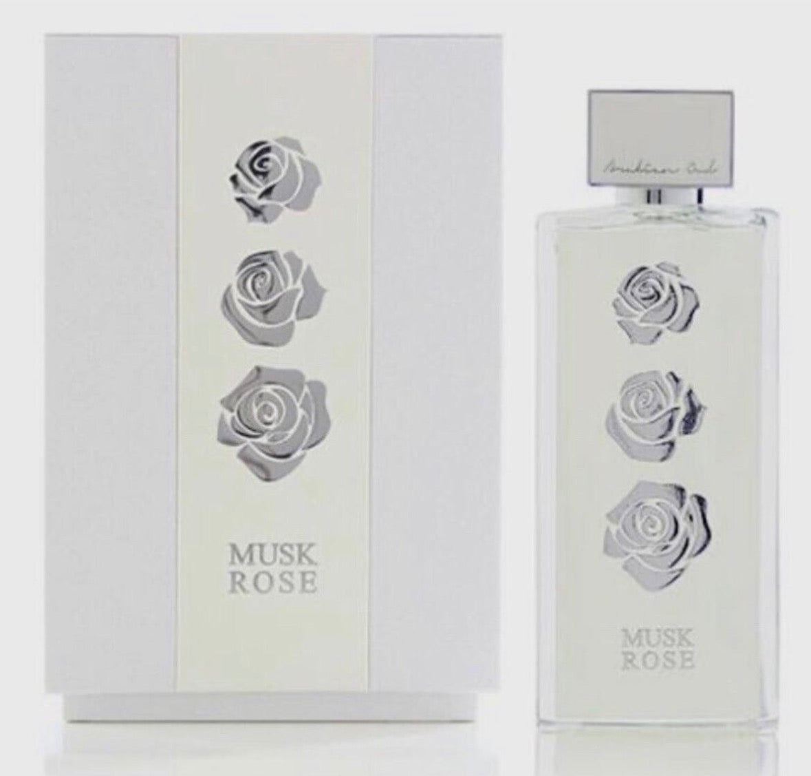 Arabian oud MUSK ROSE -EUA DE PARFUM,VAPORISATEUR,NATURAL SPRAY / e100 ml 76 % vol. 3.4 fl. oz.
