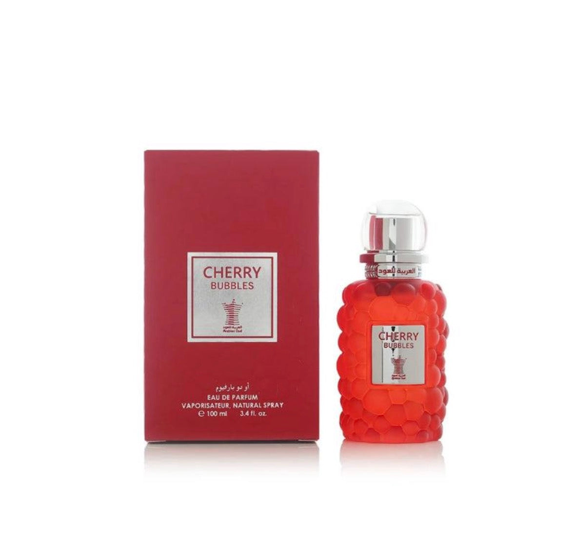 Arabian oud CHERRY BUBBLES -EUA DE PARFUM,VAPORISATEUR,NATURAL SPRAY / e100 ml 70 % vol. 3.4 fl. oz.