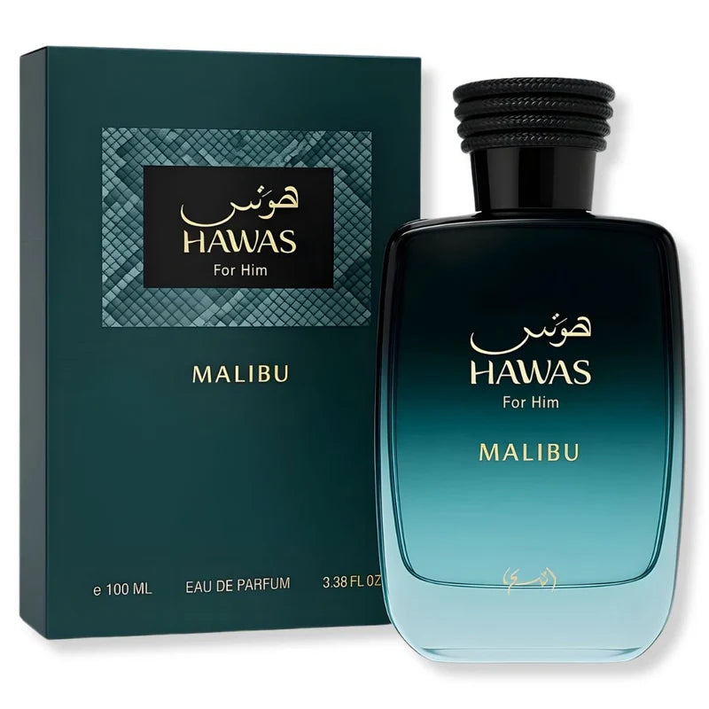 Hawas Malibu - Rasasi Eau de Parfum(100 ml | 3.4 oz)