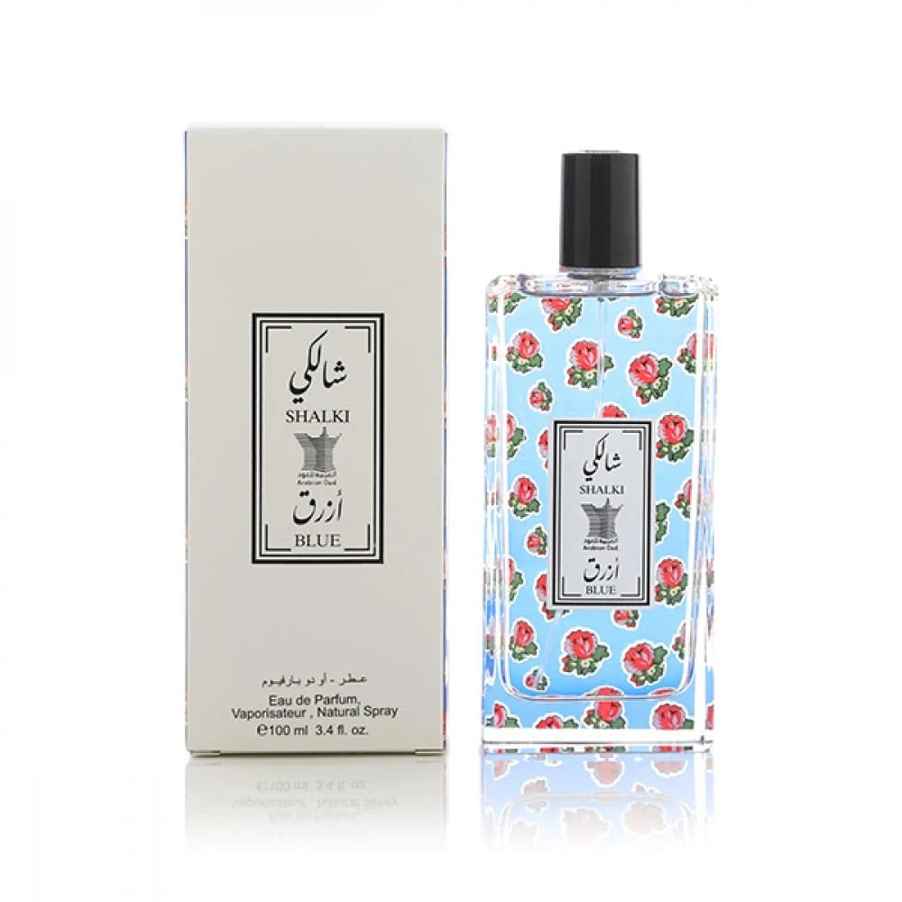 Arabian oud SHALKI BLUE -EUA DE PARFUM,VAPORISATEUR,NATURAL SPRAY / e100 ml 80 % vol. 3.4 fl. oz.