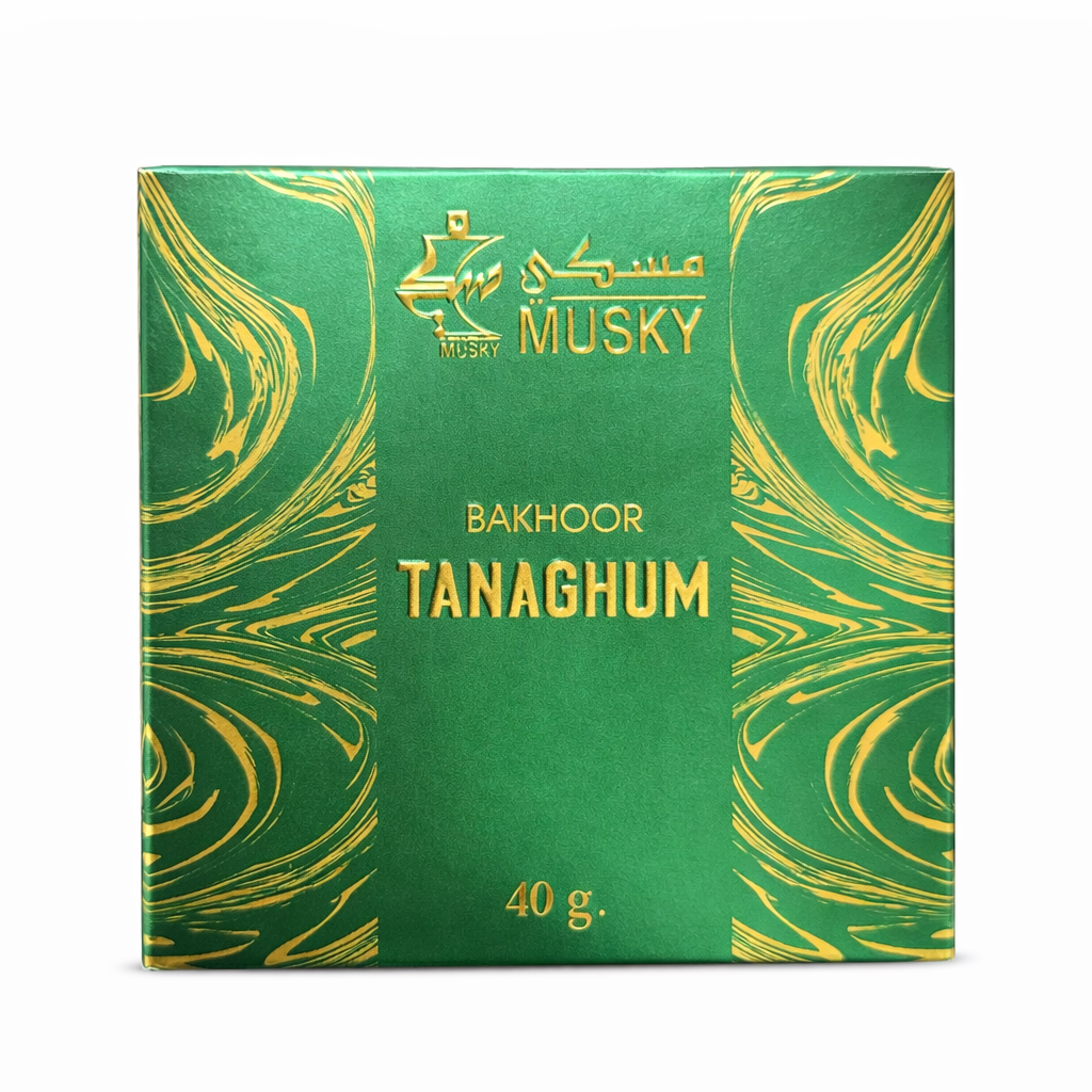 Musky Chocolate Bakhoor - Tanaghum(40g)