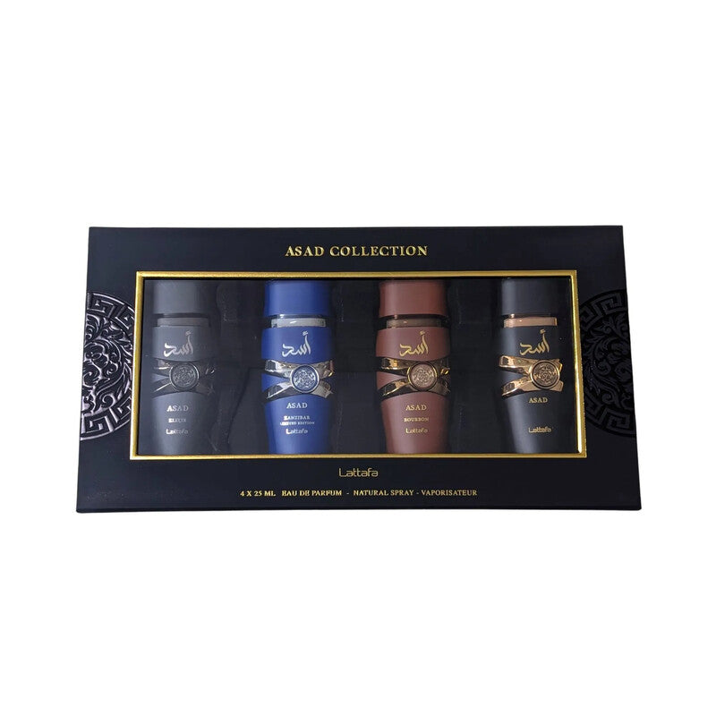 Asad Collection Gift Set - Lattafa Eau de Parfum(4 x 25 ml)