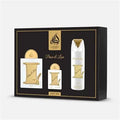 Peace & Love- Lattafa Pride Gift Set (100ml +  EDP 20 ML + Perfume Spray 200 ML)